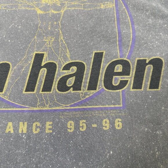 1995-96 Van Halen Balance Band Tee XL - Picture 5 of 7